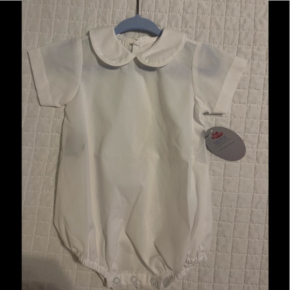 Baby Sen by Remember Nyguen Peter Pan Collar Bodysuit - Picture 2 of 4